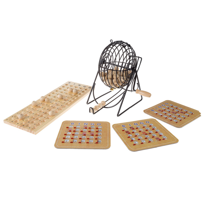 Hey! Play! Deluxe Wood Bingo Game Set & Reviews Wayfair